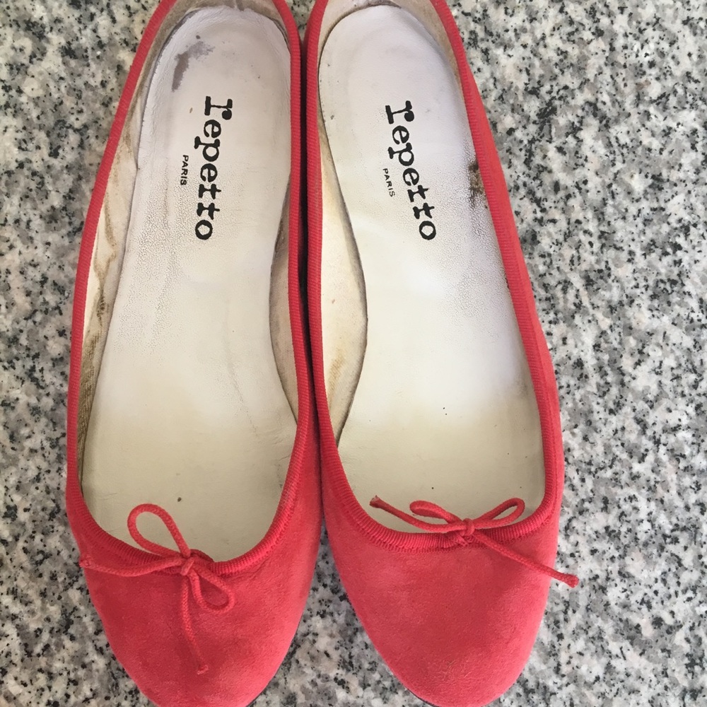 Repetto red unbuckle 9.5